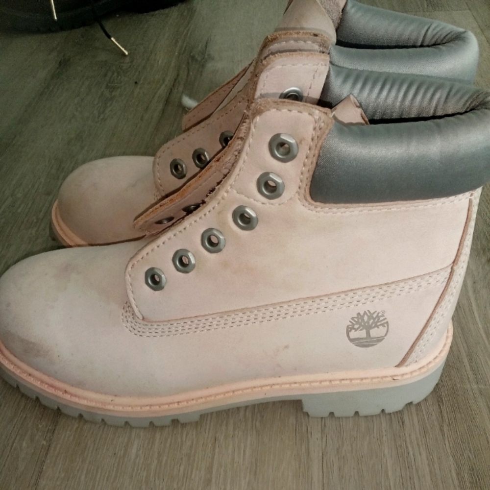 Timberland Light Pink Boots